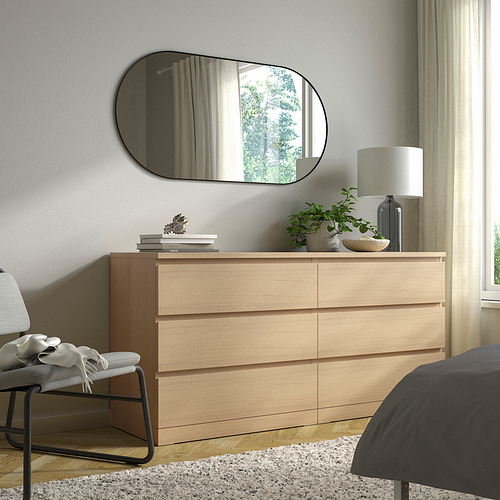 MALM chest of 6 drawers