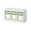 white-light green-white