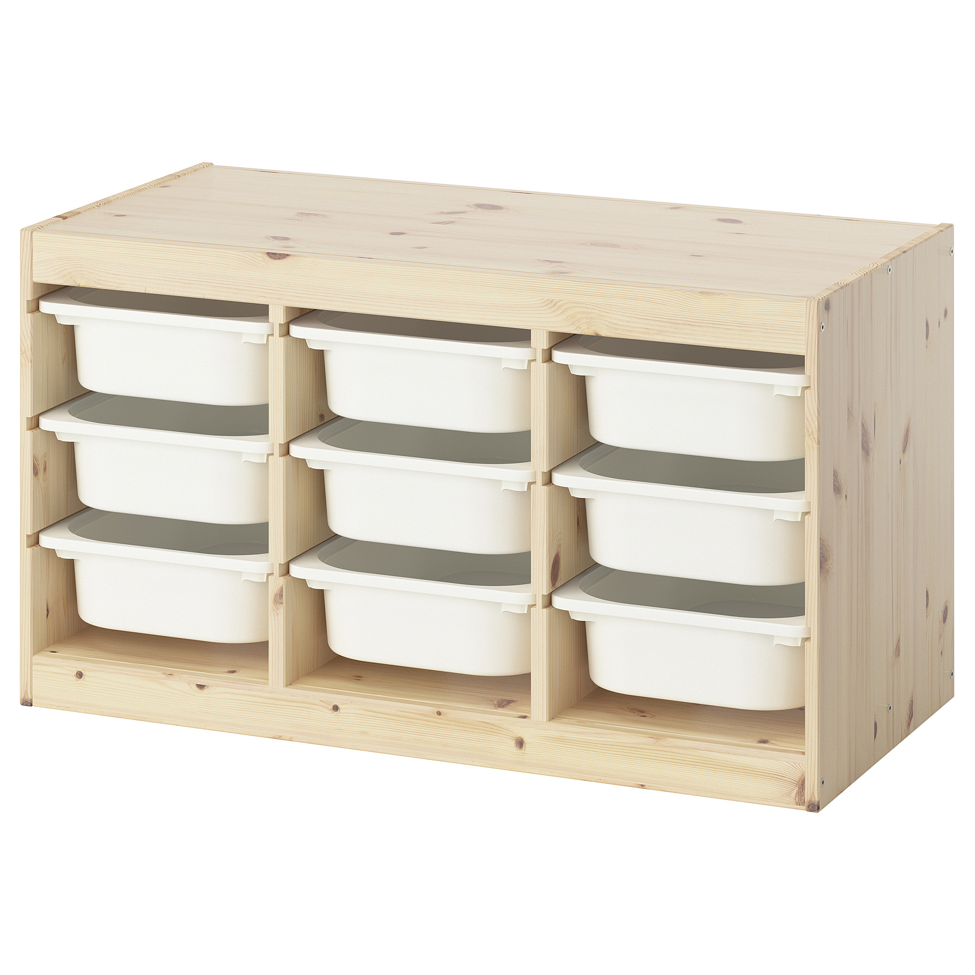 TROFAST storage combination with boxes