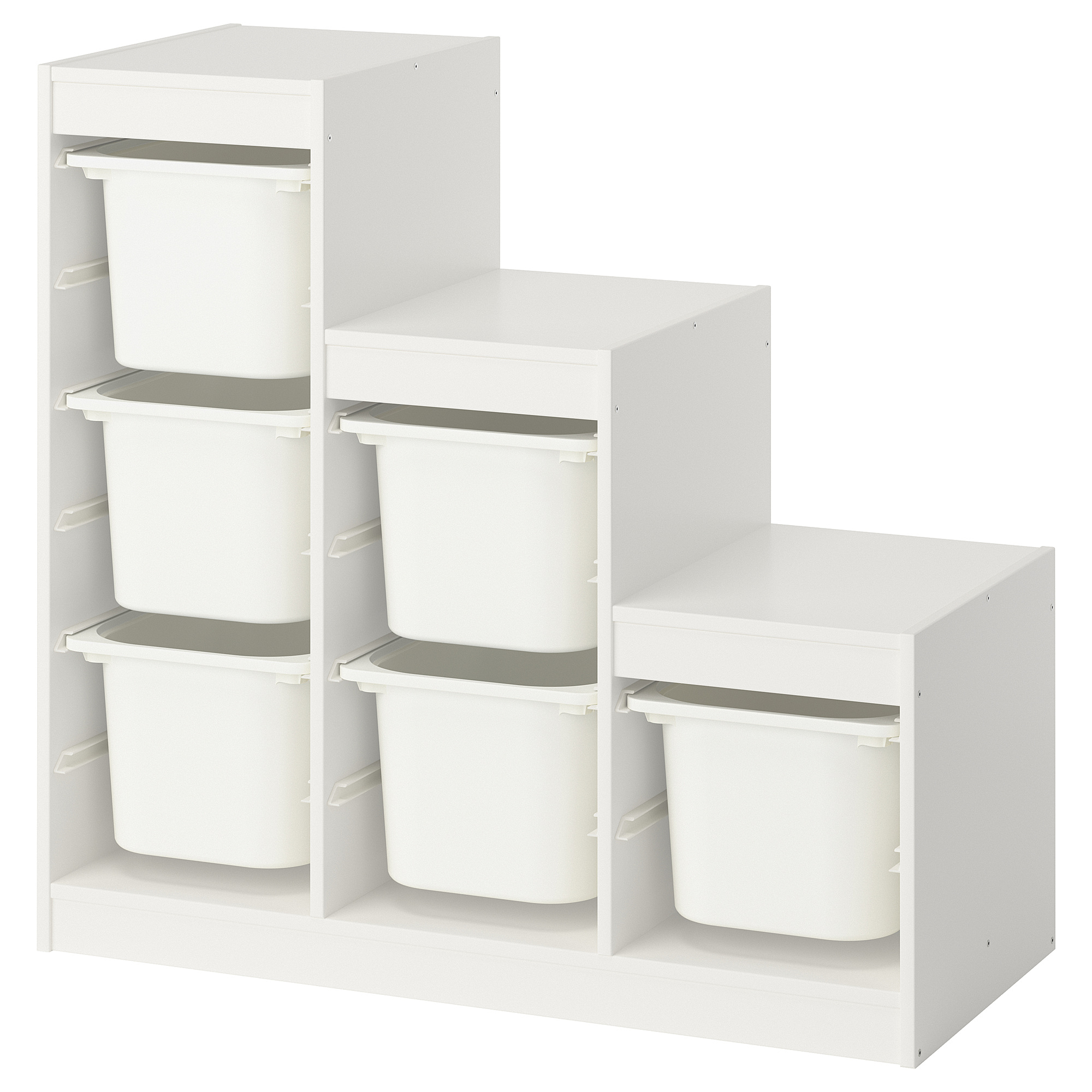 TROFAST storage combination with boxes