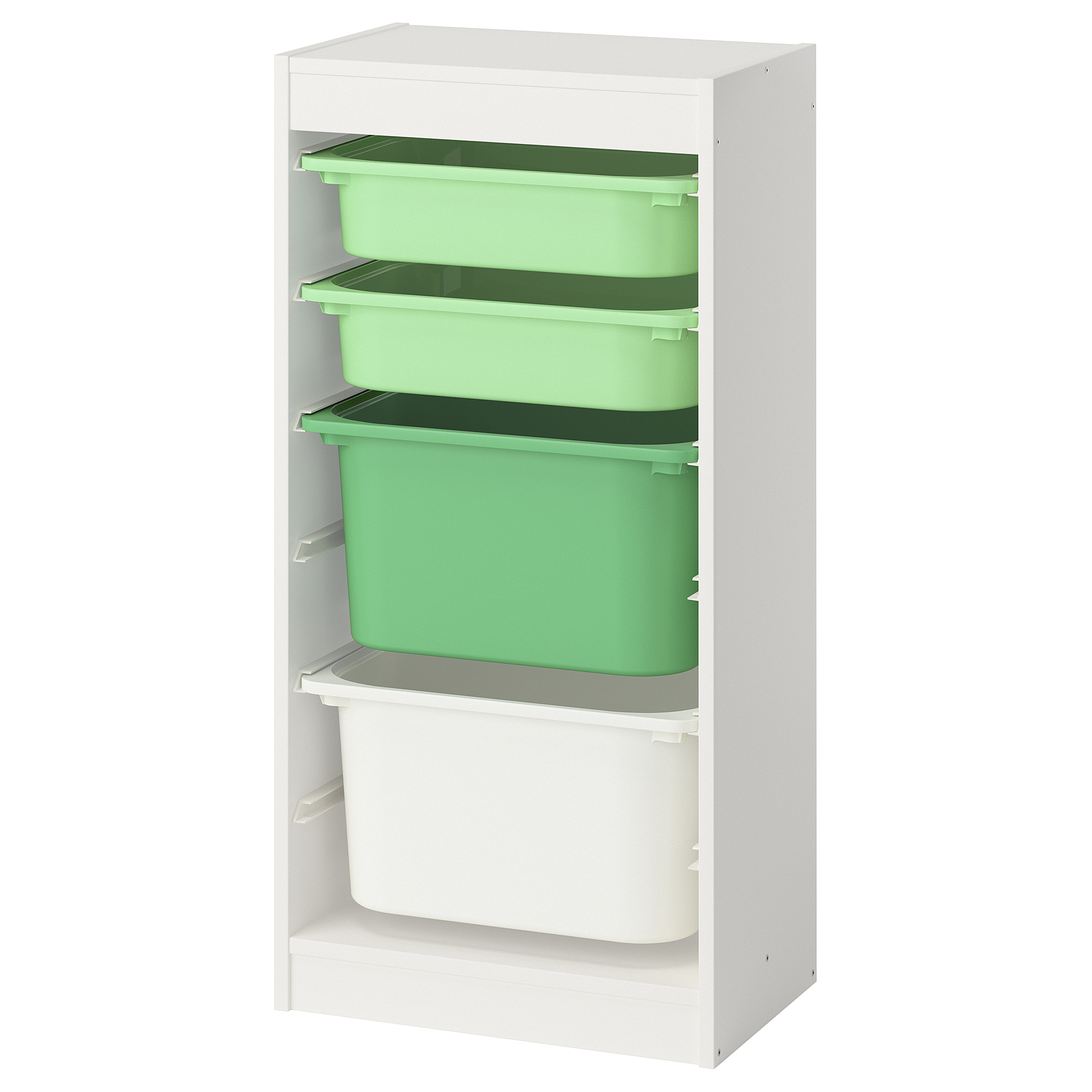 TROFAST storage combination with boxes