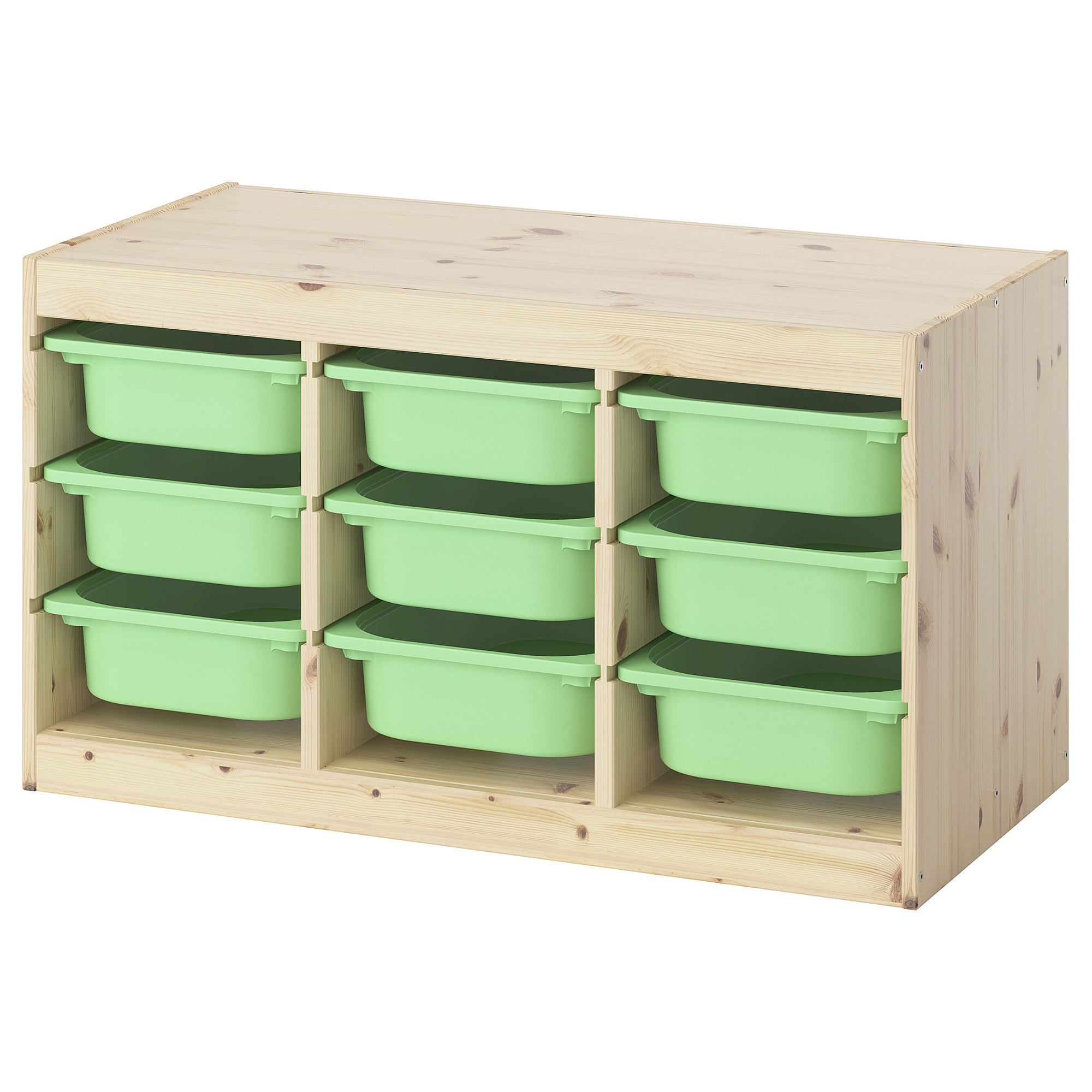 TROFAST storage combination with boxes