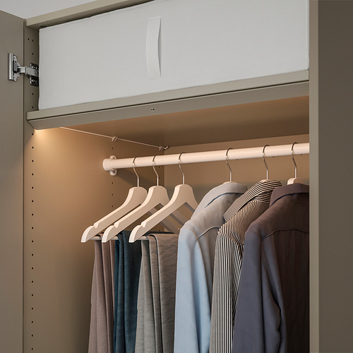 ÖVERSIDAN LED wardrobe lighting strp w sensor