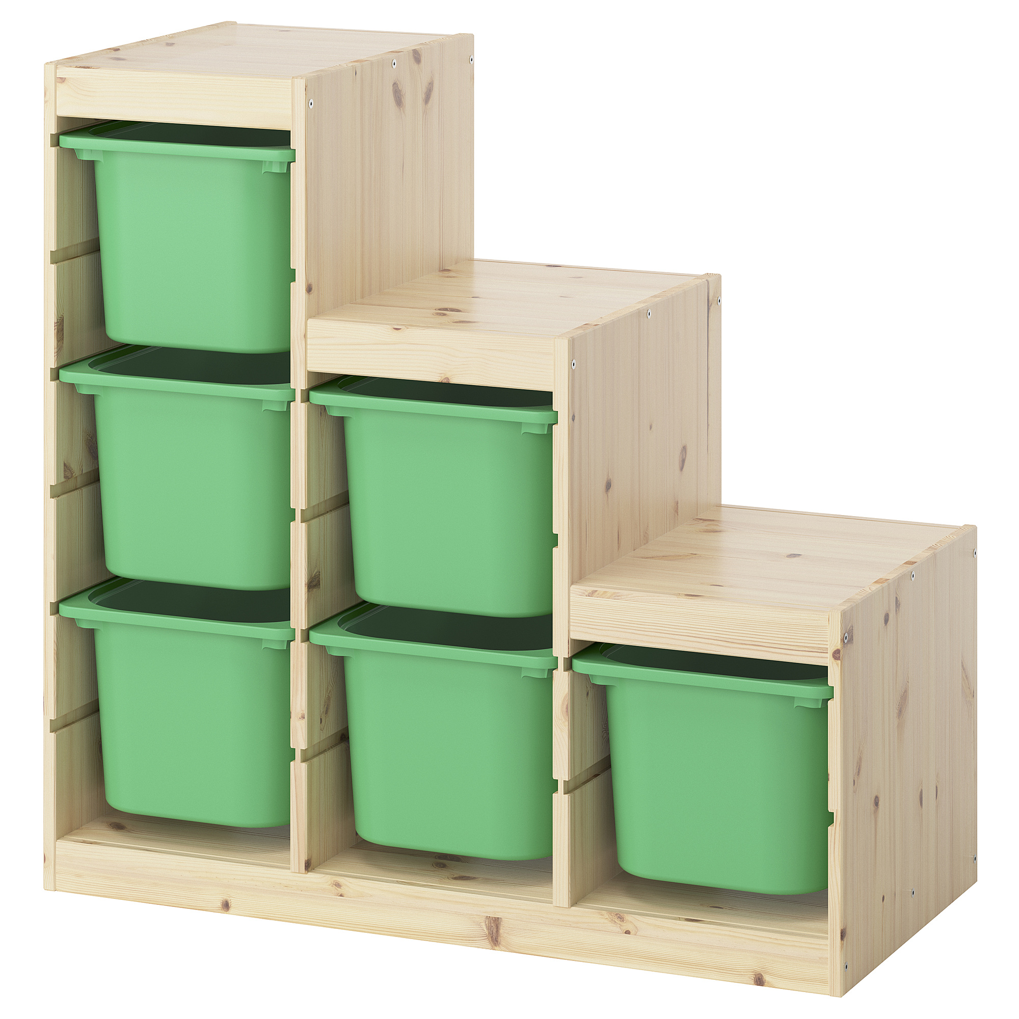 TROFAST storage combination with boxes