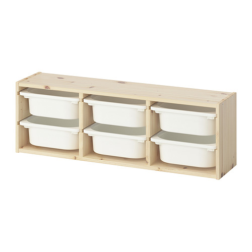 TROFAST wall storage