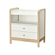 ÄLSKVÄRD changing table/chest of drawers