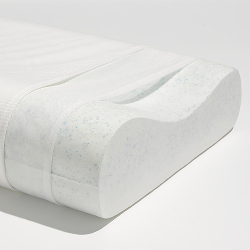 BJÖRKPYROLA ergonomic pillow, side/back sleeper