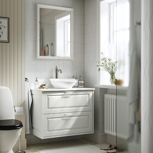 TÄNNFORSEN/VÄSTERSJÖN wash-stnd w drawers/wash-basin