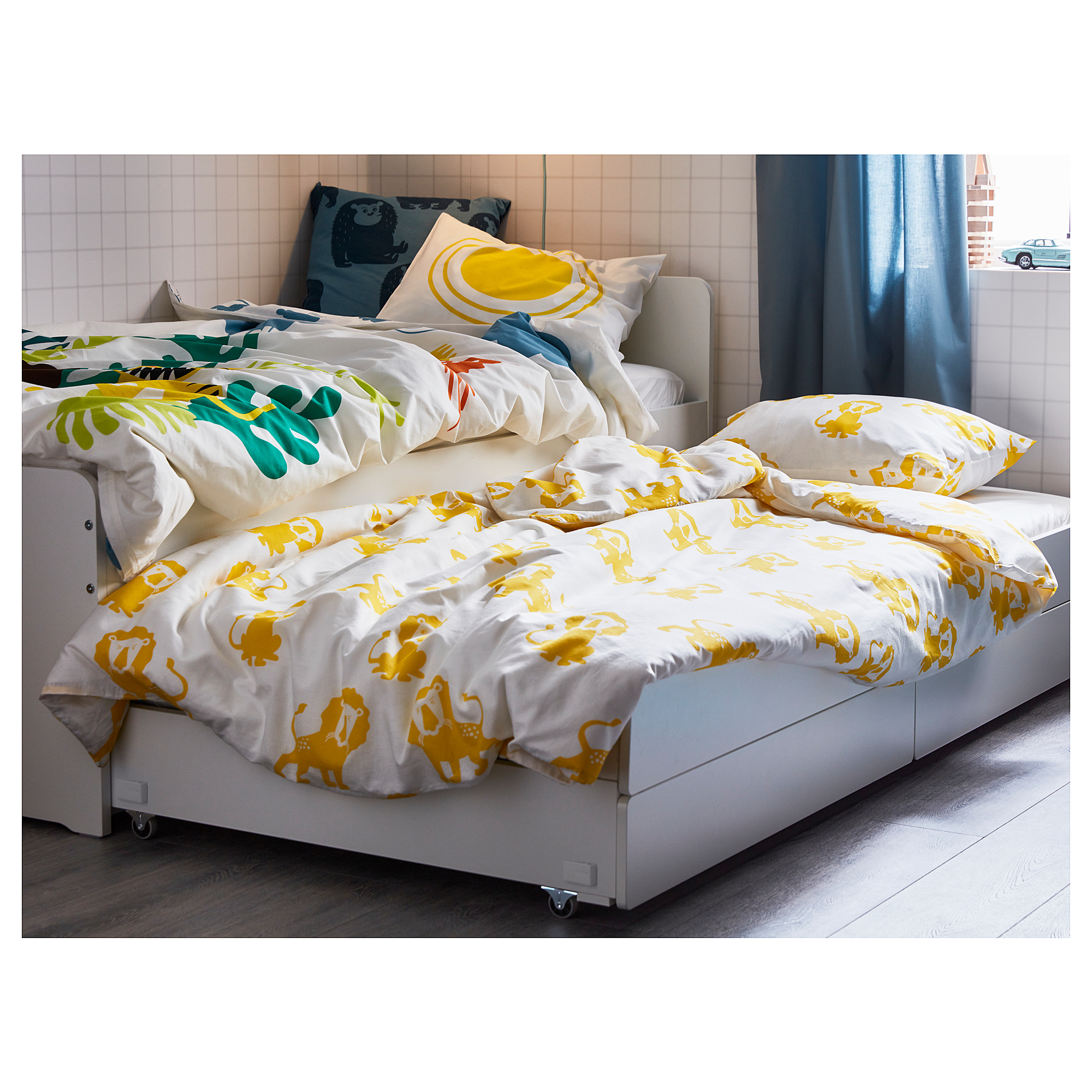SLÄKT underbed with storage