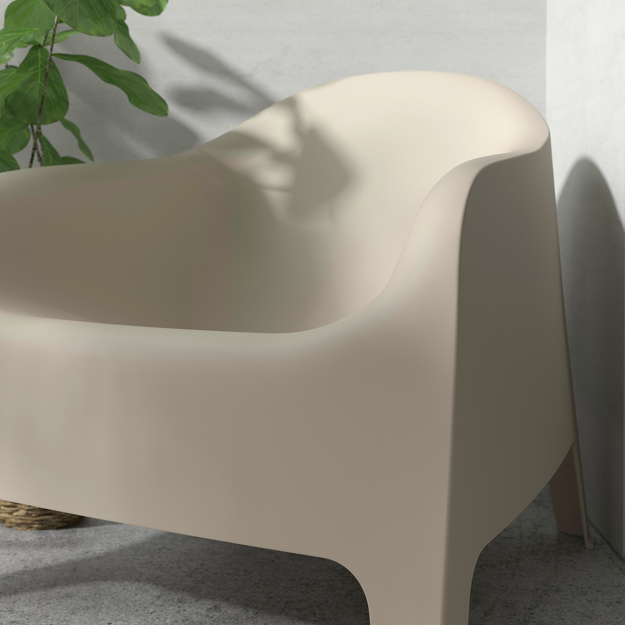 SKARPÖ armchair, outdoor