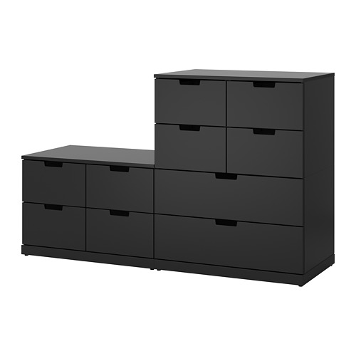 NORDLI chest of 10 drawers