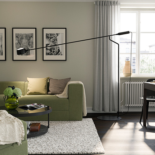 VÅGHÖJD LED floor lamp