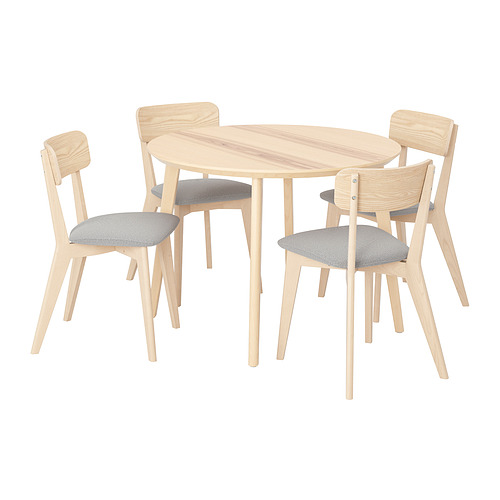 LISABO/LISABO table and 4 chairs