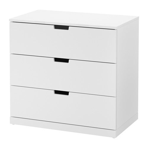 NORDLI chest of 3 drawers
