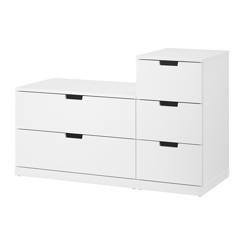 NORDLI chest of 5 drawers