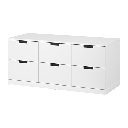 NORDLI 六格抽屜櫃