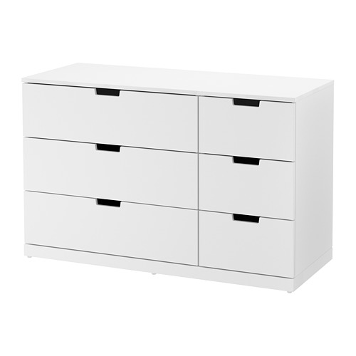 NORDLI chest of 6 drawers