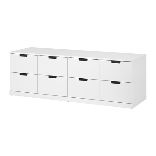 NORDLI chest of 8 drawers