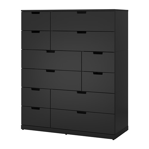 NORDLI chest of 12 drawers