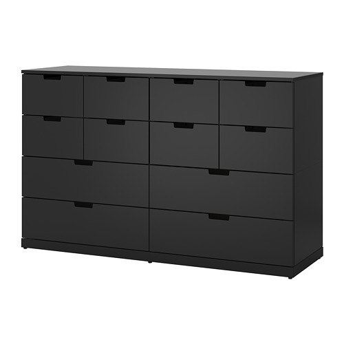 NORDLI chest of 12 drawers