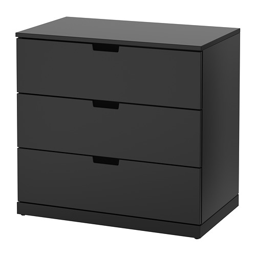 NORDLI chest of 3 drawers