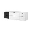 NORDLI chest of 6 drawers