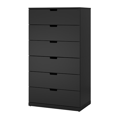 NORDLI chest of 6 drawers