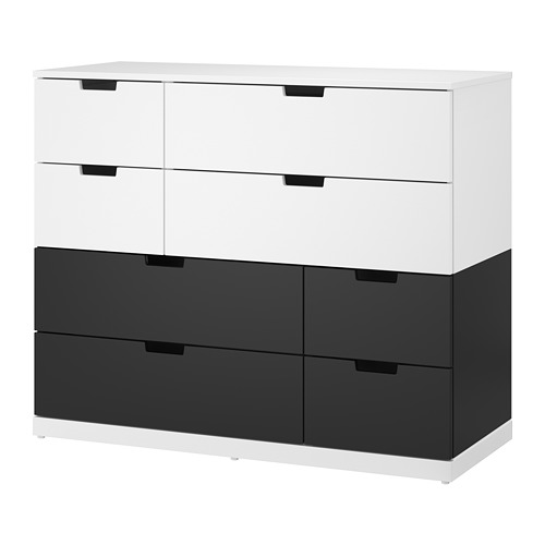 NORDLI chest of 8 drawers