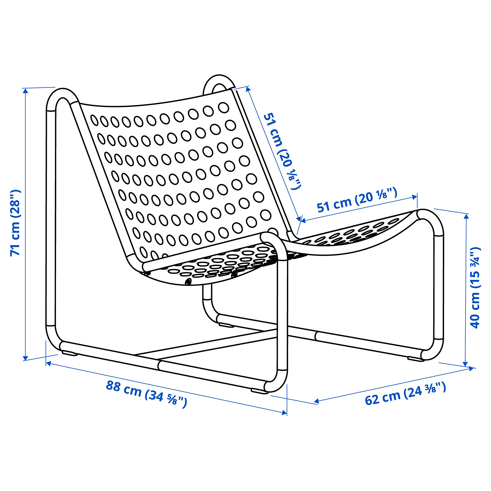 SKOGSÖN easy chair