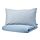 BLÅVINDA - 被套連2個枕袋, 淺藍色 | IKEA 香港及澳門 - PE748532_S1