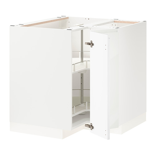 METOD corner base cabinet with carousel