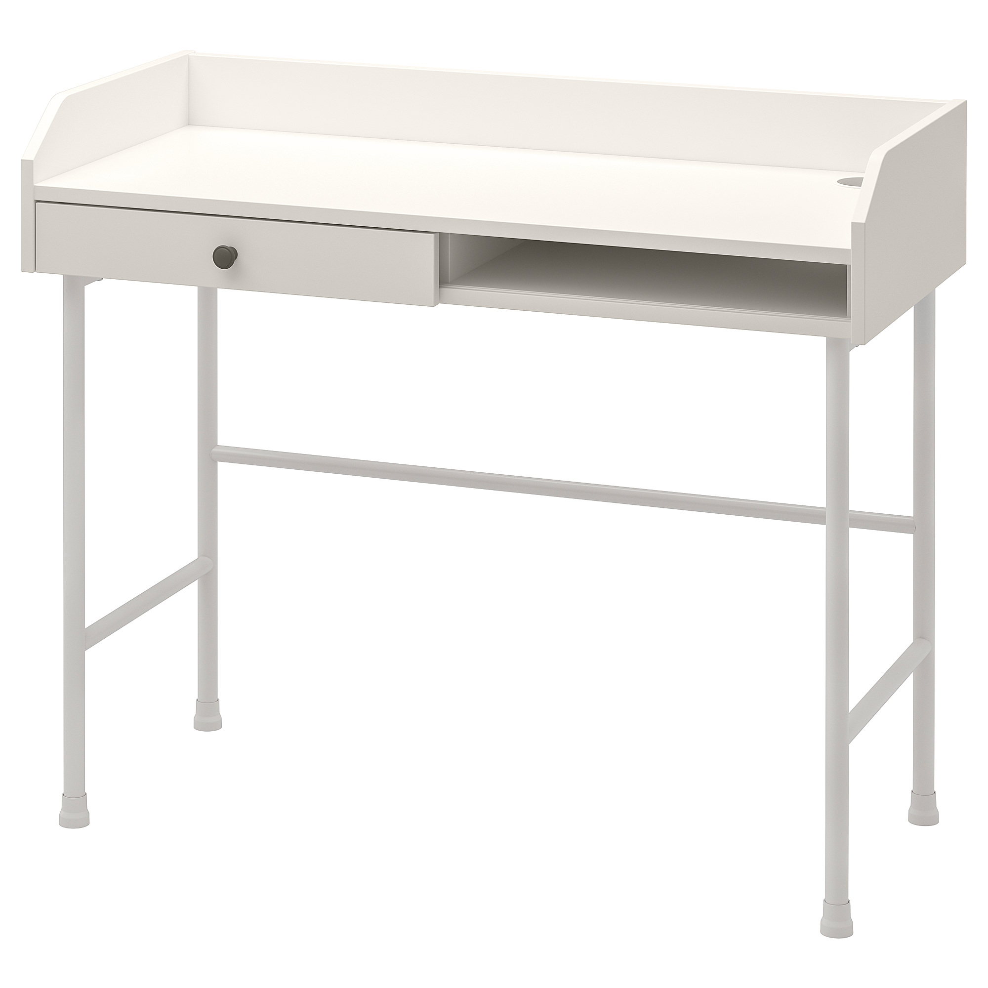 HAUGA desk white 100x45 cm IKEA Hong Kong and Macau
