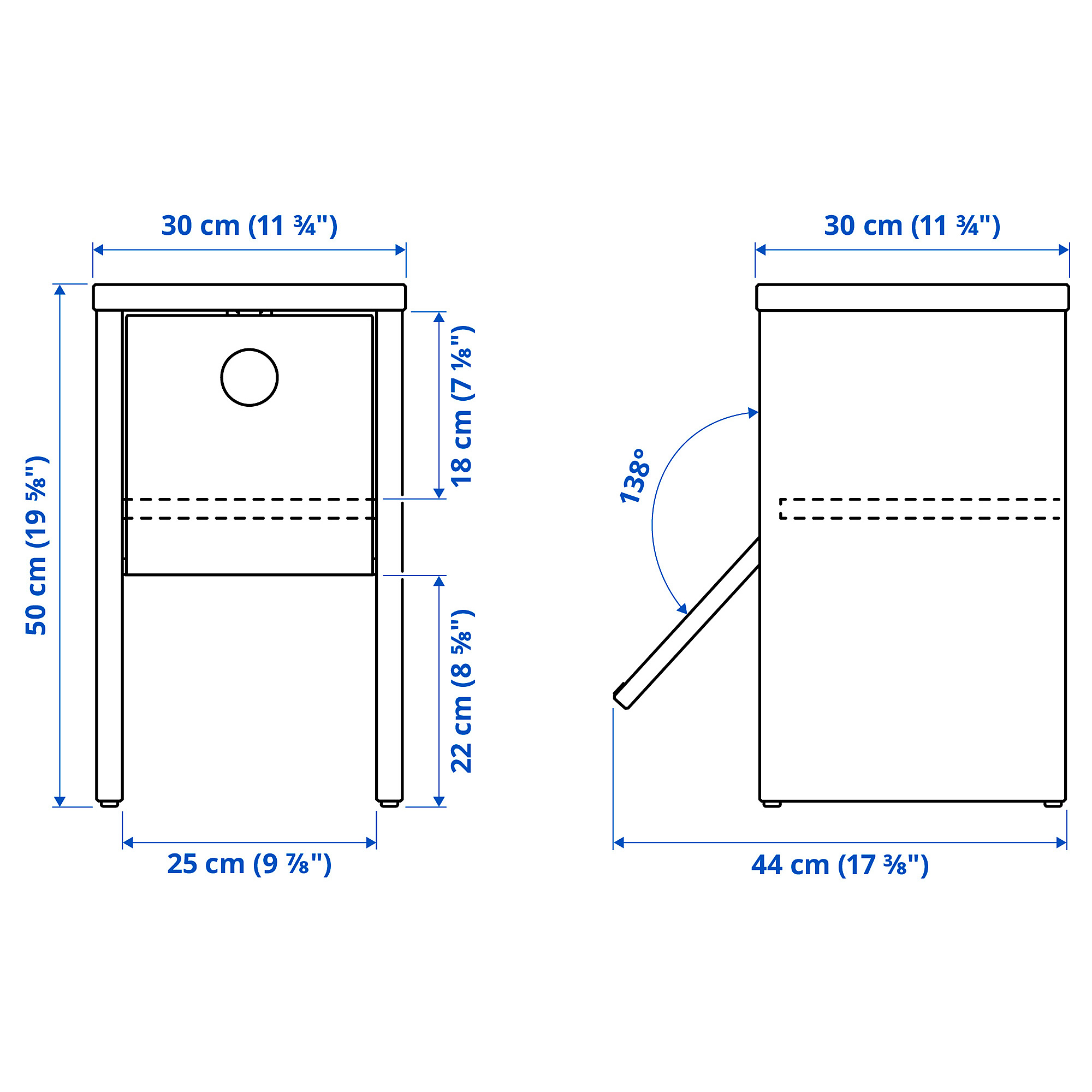 IKEA PS 2026 bedside table
