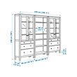 HEMNES 貯物組合連門/抽屜