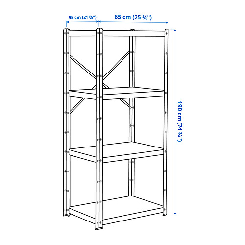 BROR shelving unit