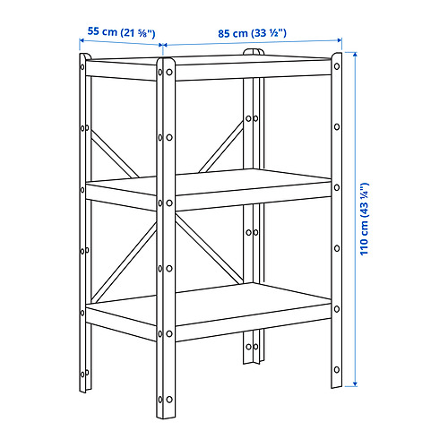 BROR shelving unit