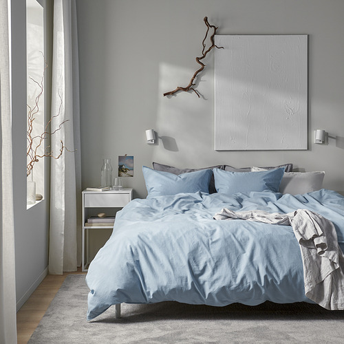 ÄNGSLILJA duvet cover and pillowcase