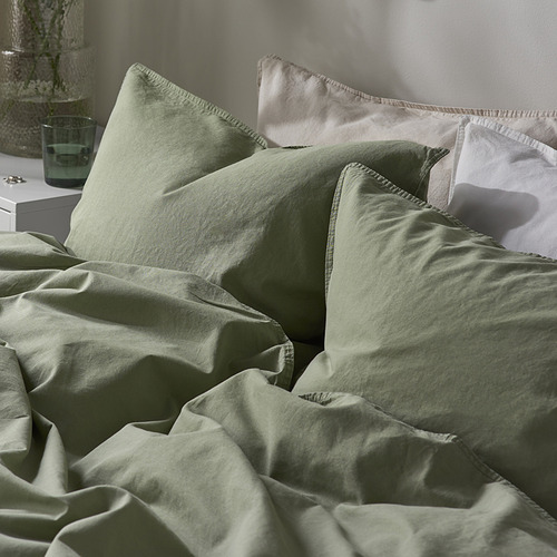 ÄNGSLILJA duvet cover and pillowcase