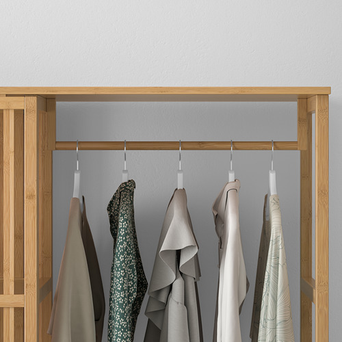 NORDKISA open wardrobe with sliding door