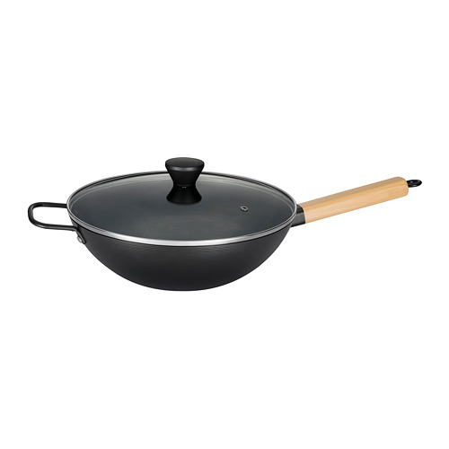 VARDAGEN wok with lid