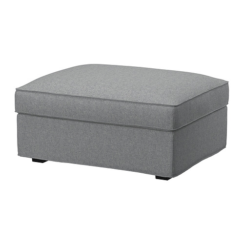 KIVIK footstool with storage