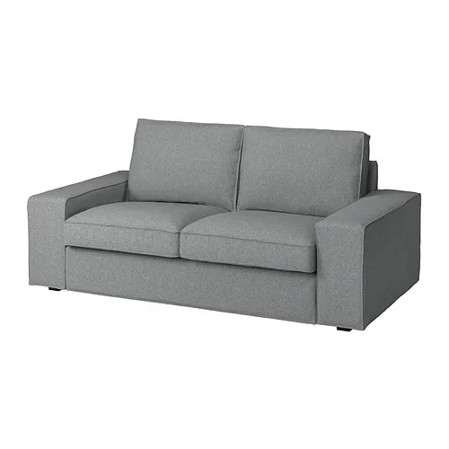 KIVIK - cover for chaise longue, Kelinge grey-turquoise | IKEA