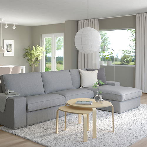 KIVIK 4-seat sofa with chaise longue