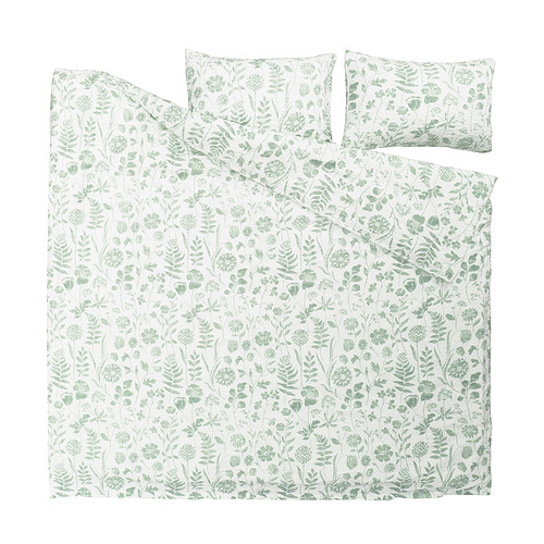 NÅLBJÖRNBÄR 被套連2個枕袋