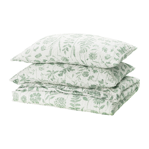 NÅLBJÖRNBÄR 被套連2個枕袋