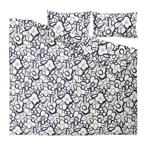 HÄRLIR 被套連2個枕袋