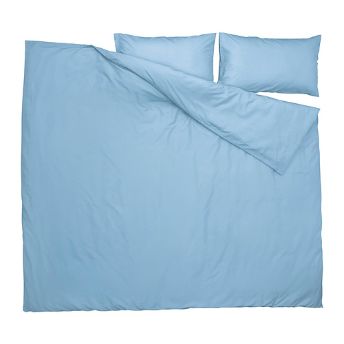 PILTANDVINGE duvet cover and 2 pillowcases