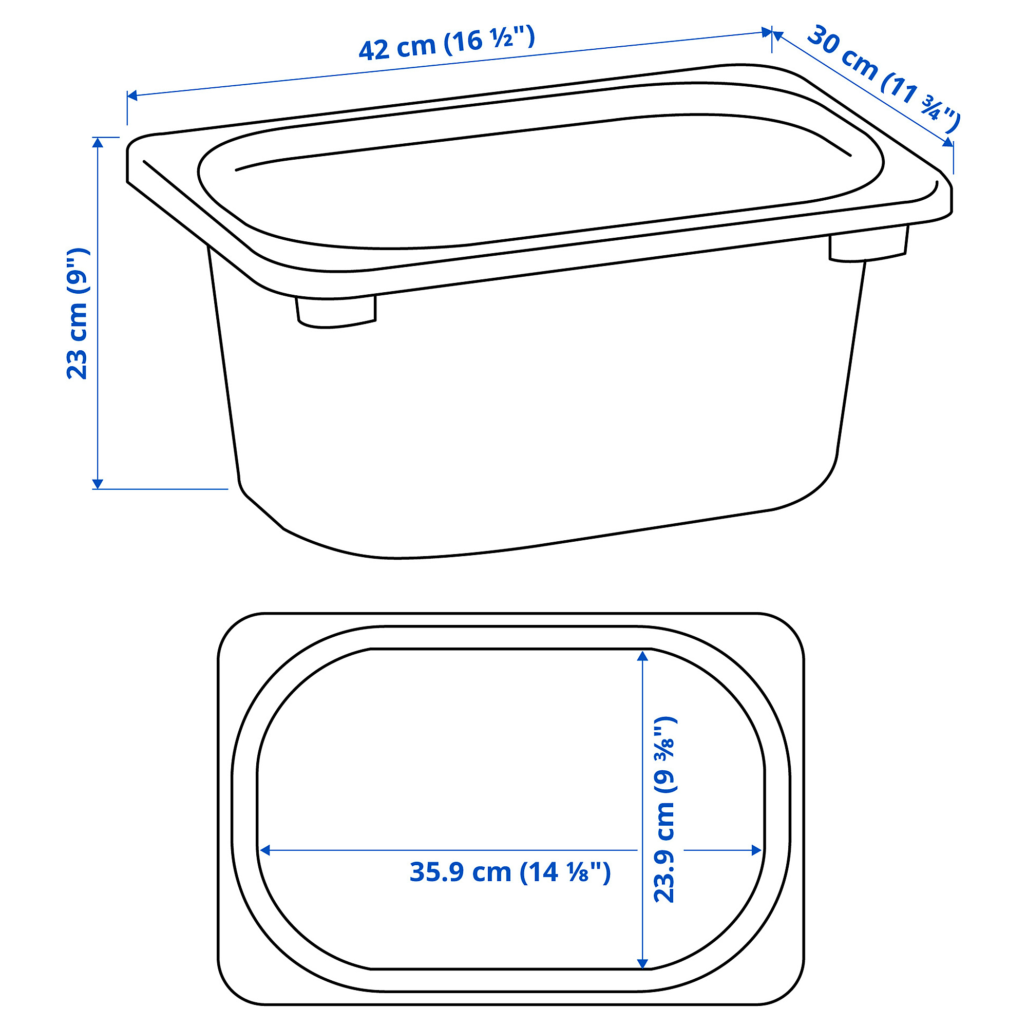 TROFAST 貯物箱