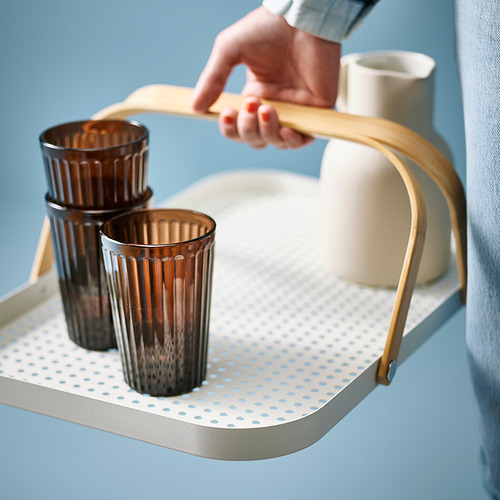 GRÖNFISK tray with handle