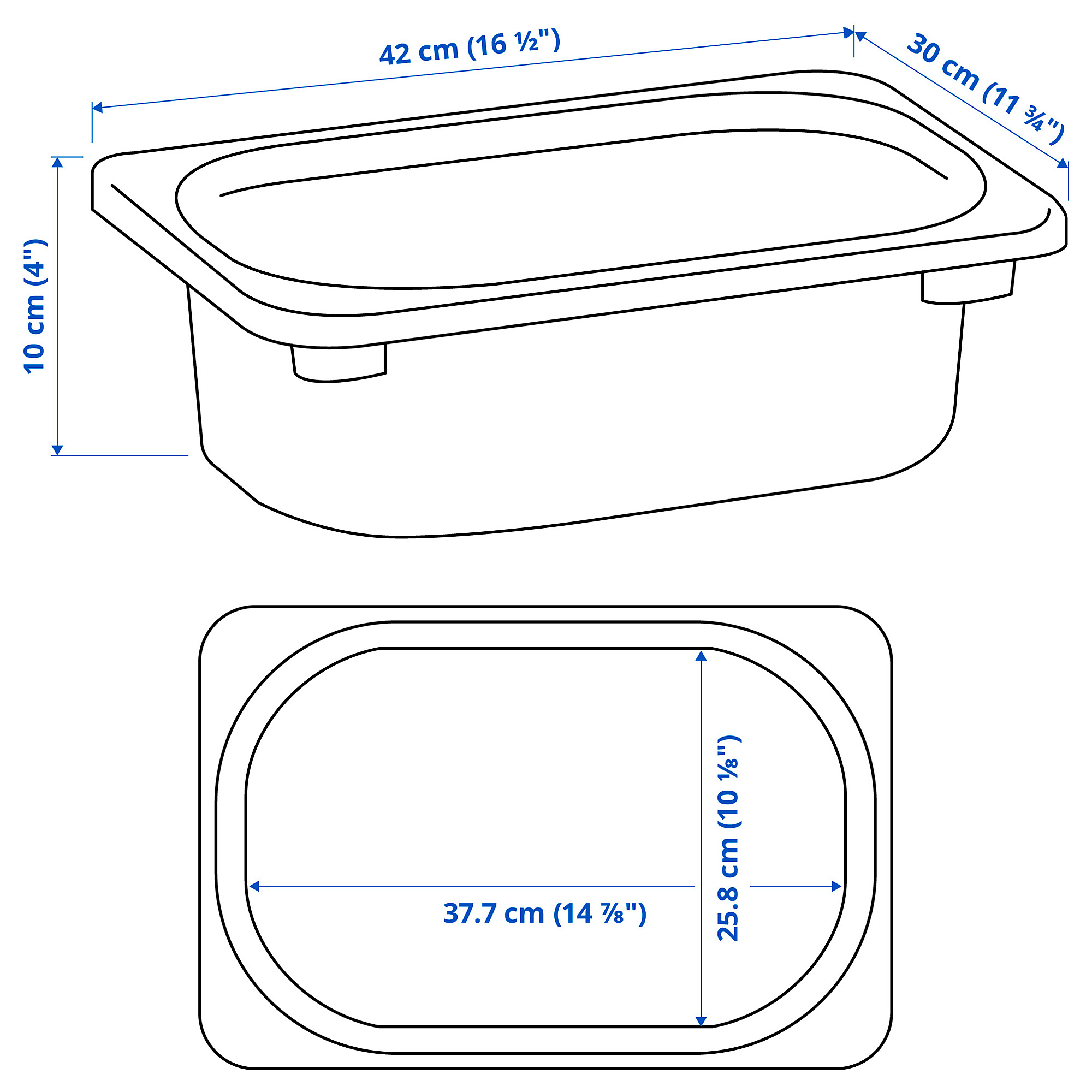 TROFAST 貯物箱